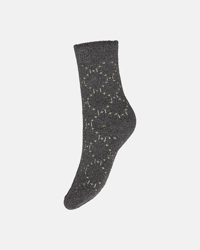 149624 | HYPE THE DETAIL - Cosy Socks Logo Grå