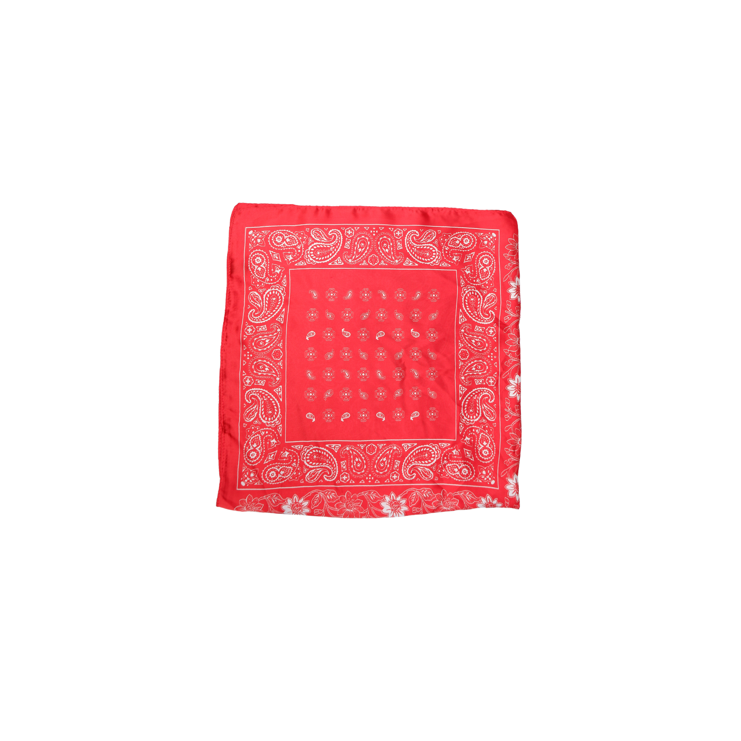 151168 | Black Colour - Paisley Rød