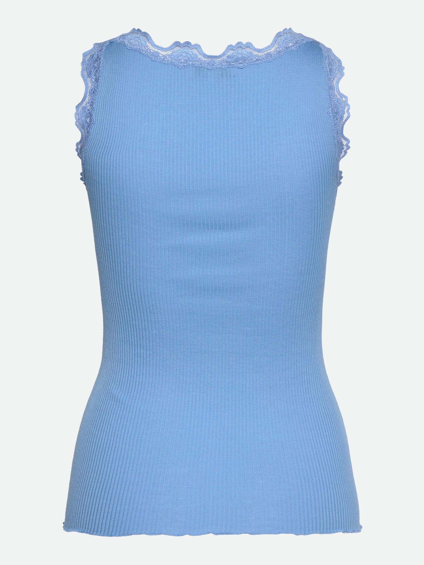 151500 | Rosemunde - Silk Top Lyseblå