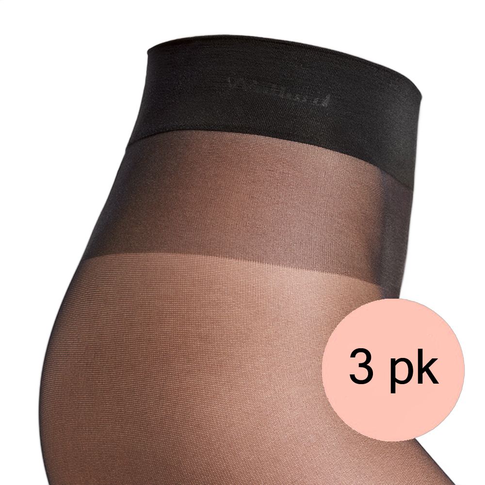 139858 | Wolford - Satin touch 20 promotion pack Nearly black