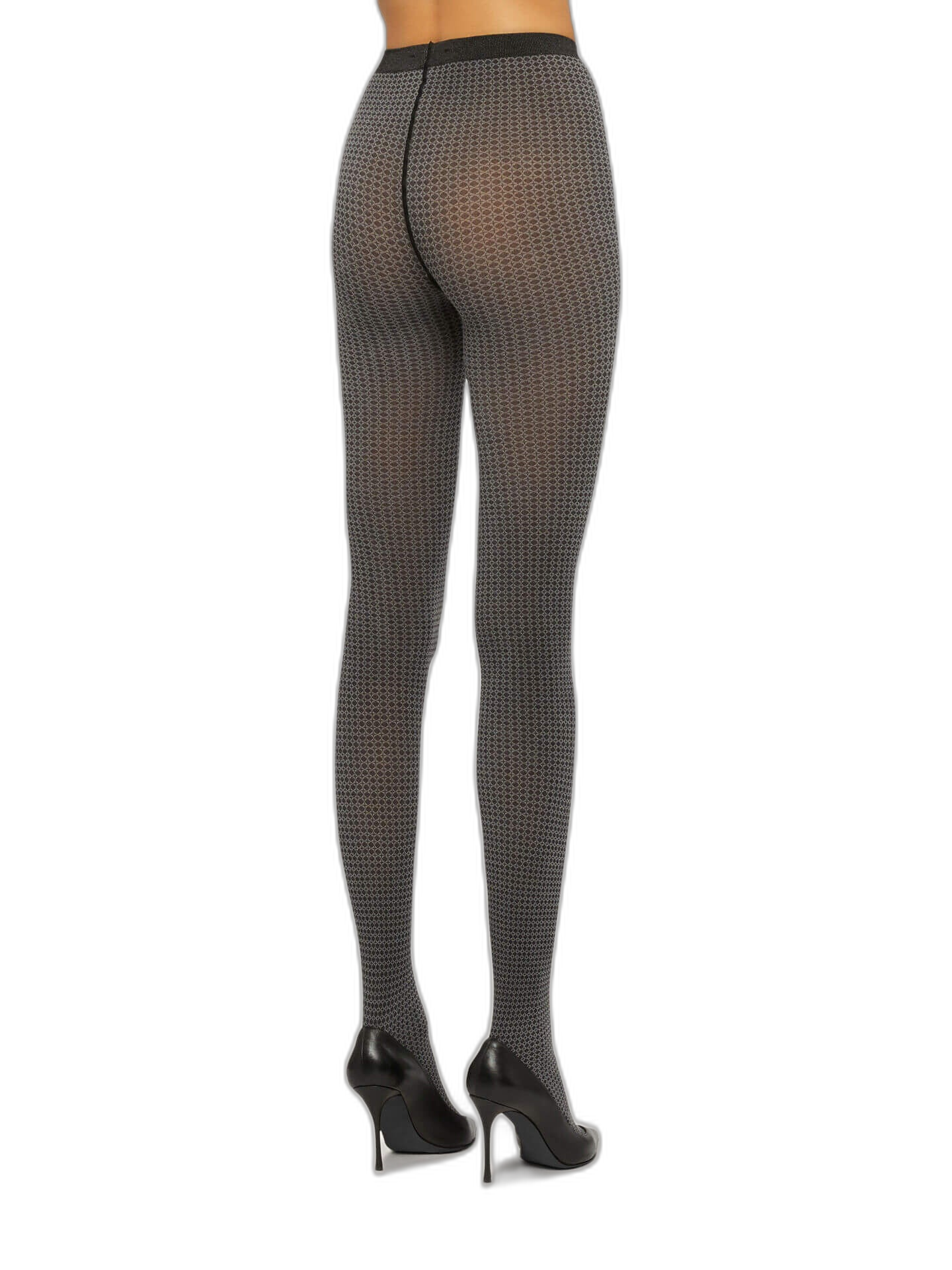 147102 | Wolford - Cotton Tights Black/Ash