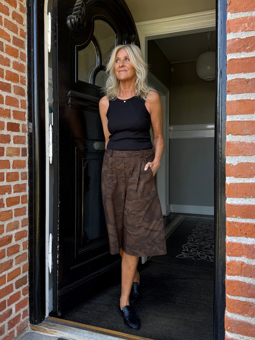 Brune bermudashorts - Brune bermudashorts