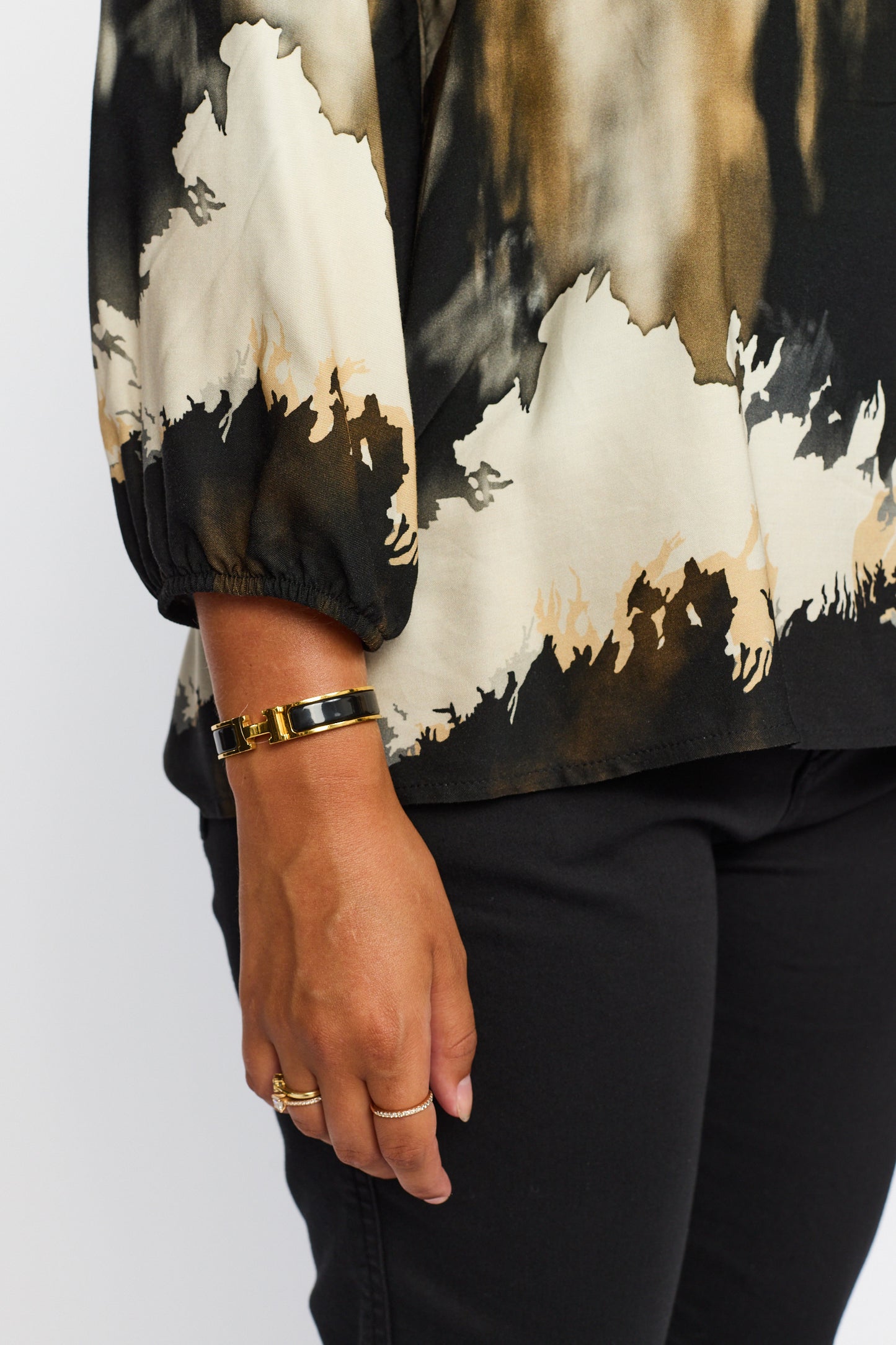 152868 | 2-Biz - Eline Grøn mønstret