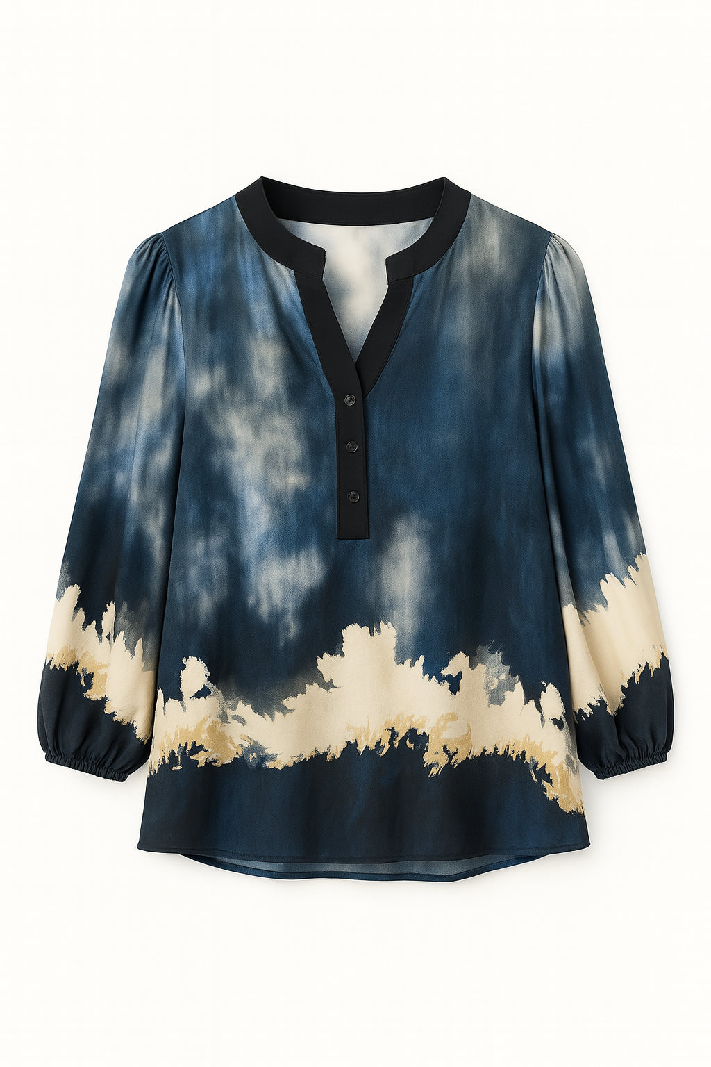 152867 | 2-Biz - Eline Blå mønstret