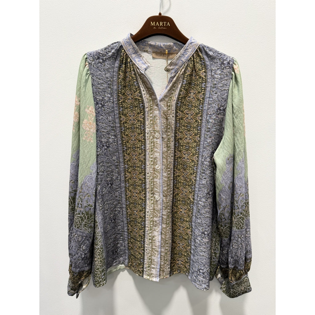 153752 | Marta du Château - Annette Grøn mønstret