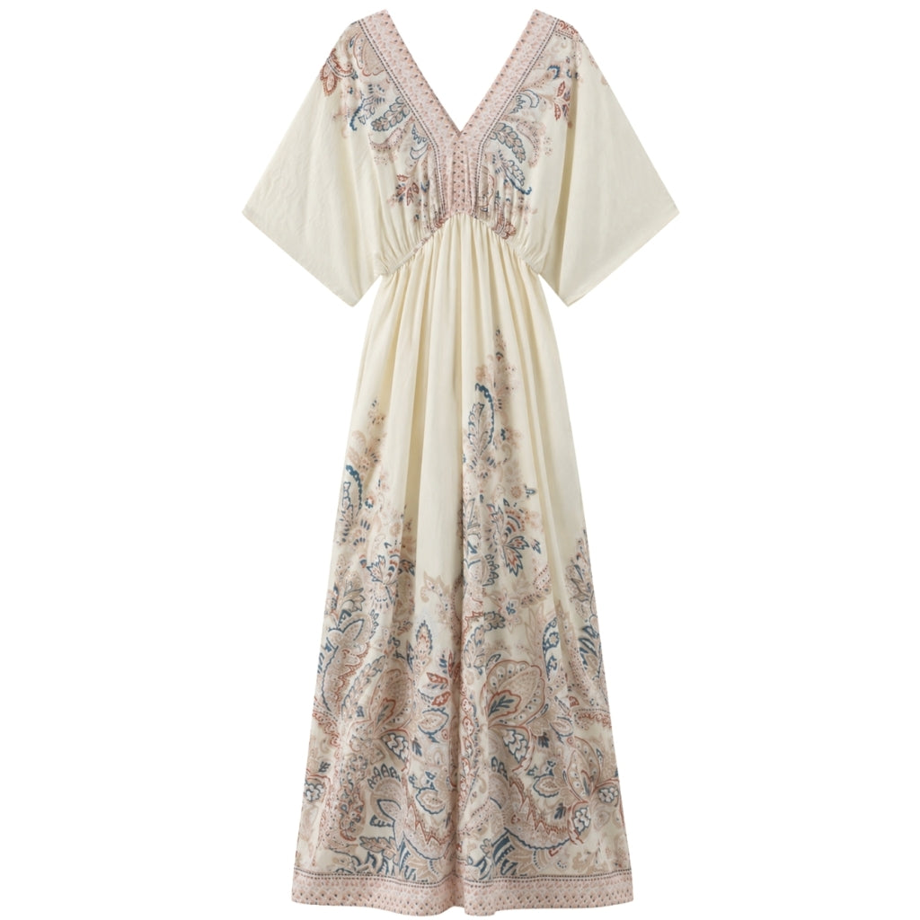 155086 | Luxzuz - Vibecke Off white mønstret