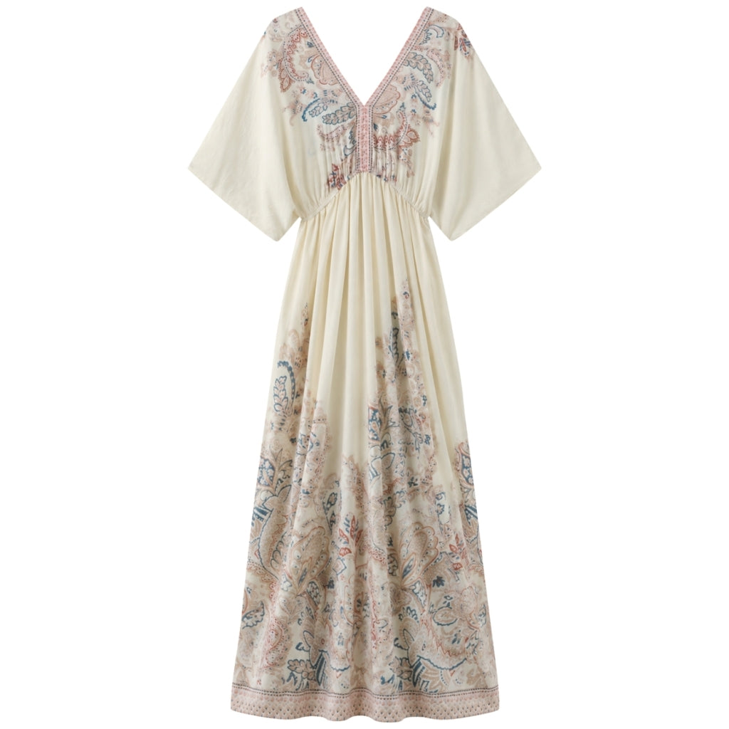 155086 | Luxzuz - Vibecke Off white mønstret