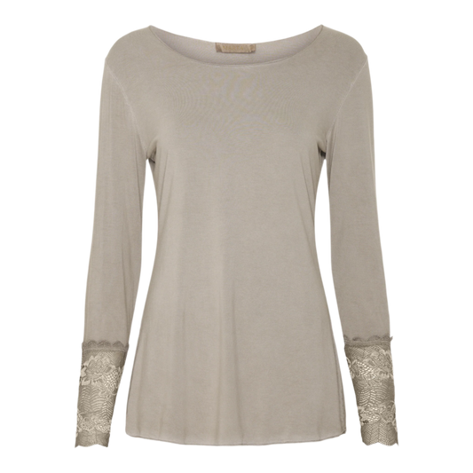 Bluse i Gråbrun fra Marta du Château