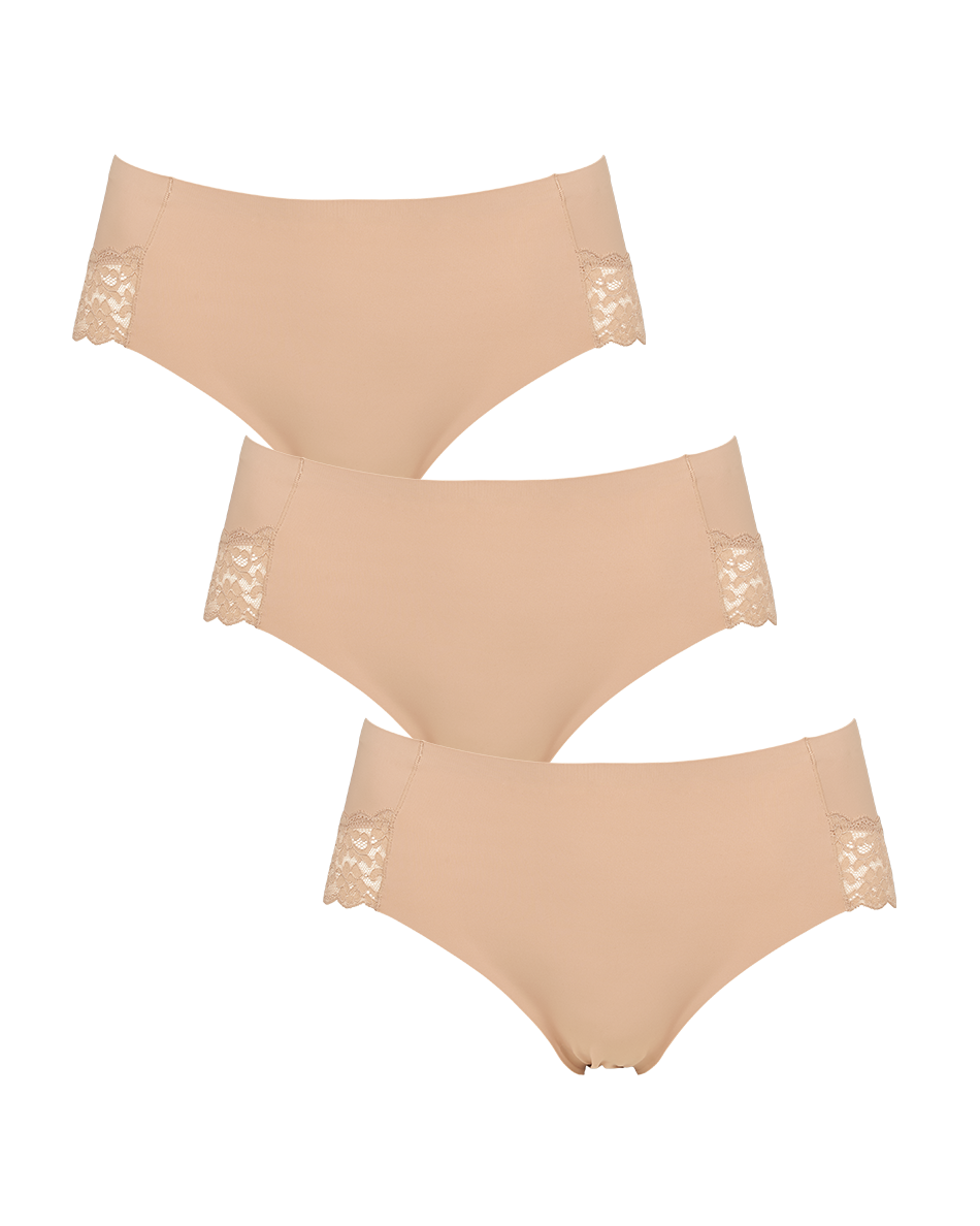 155116 | Missya - Seamless w Lace 3-Pack Pudder