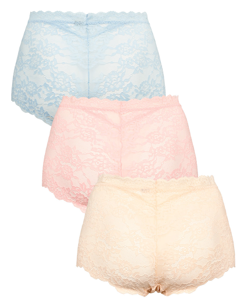 154265 | Missya - Lace Maxi Lyseblå