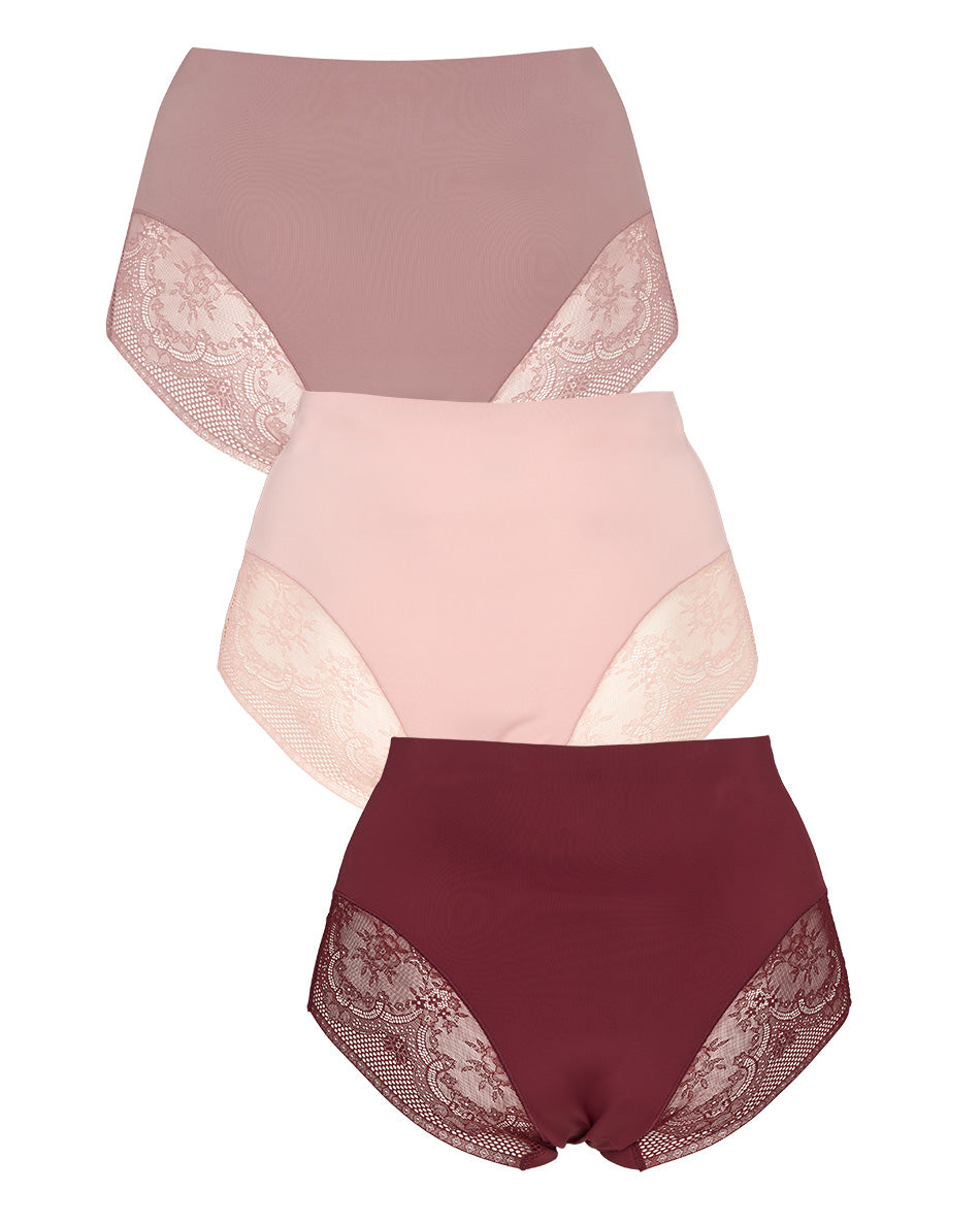 152863 | Missya - Seamless w Lace 3-Pack Lyng