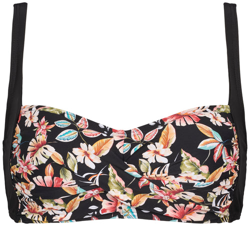 154277 | Missya - Milano Tropical Night Sort mønstret