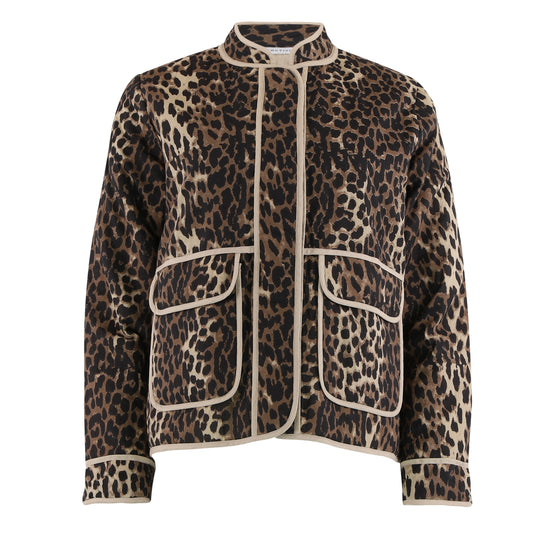 Jakke i Leopard fra CONTINUE