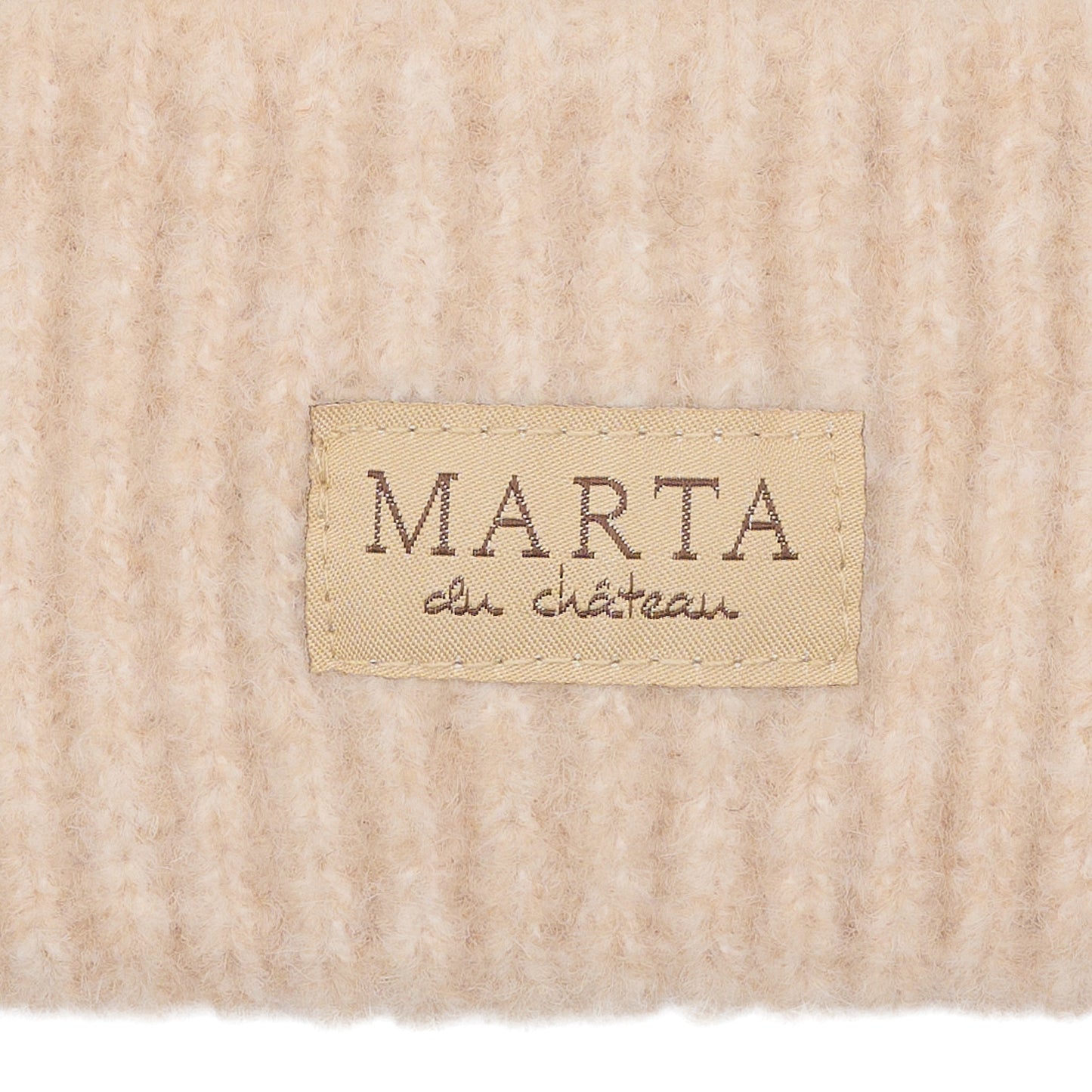 149457 | Marta du Château - Rib Beanie Beige