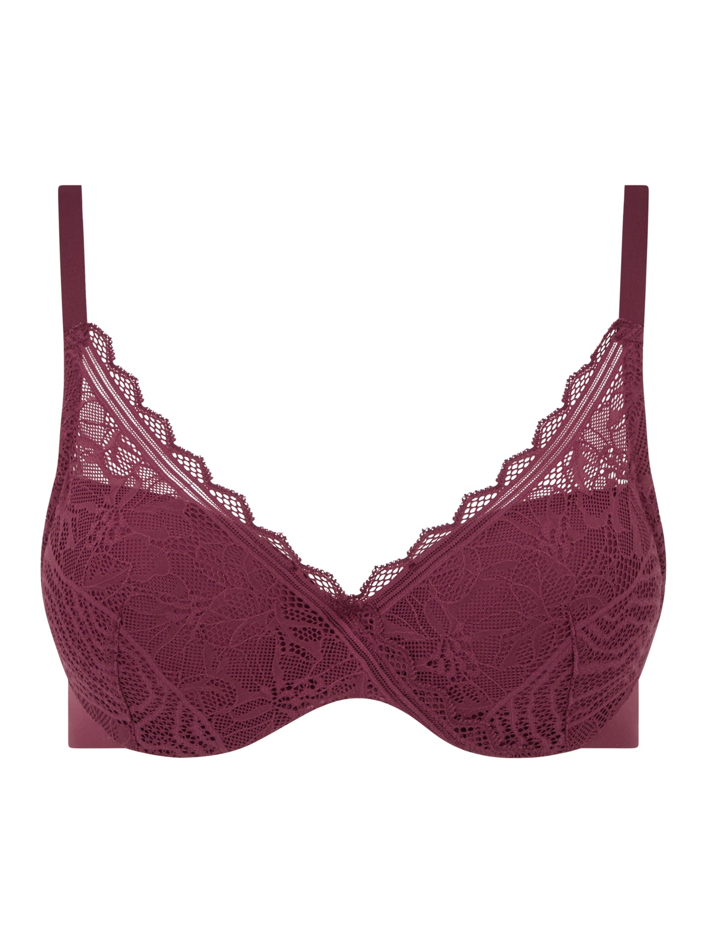 151784 | Chantelle EasyFeel - Floral Touch Sienna Bordeaux