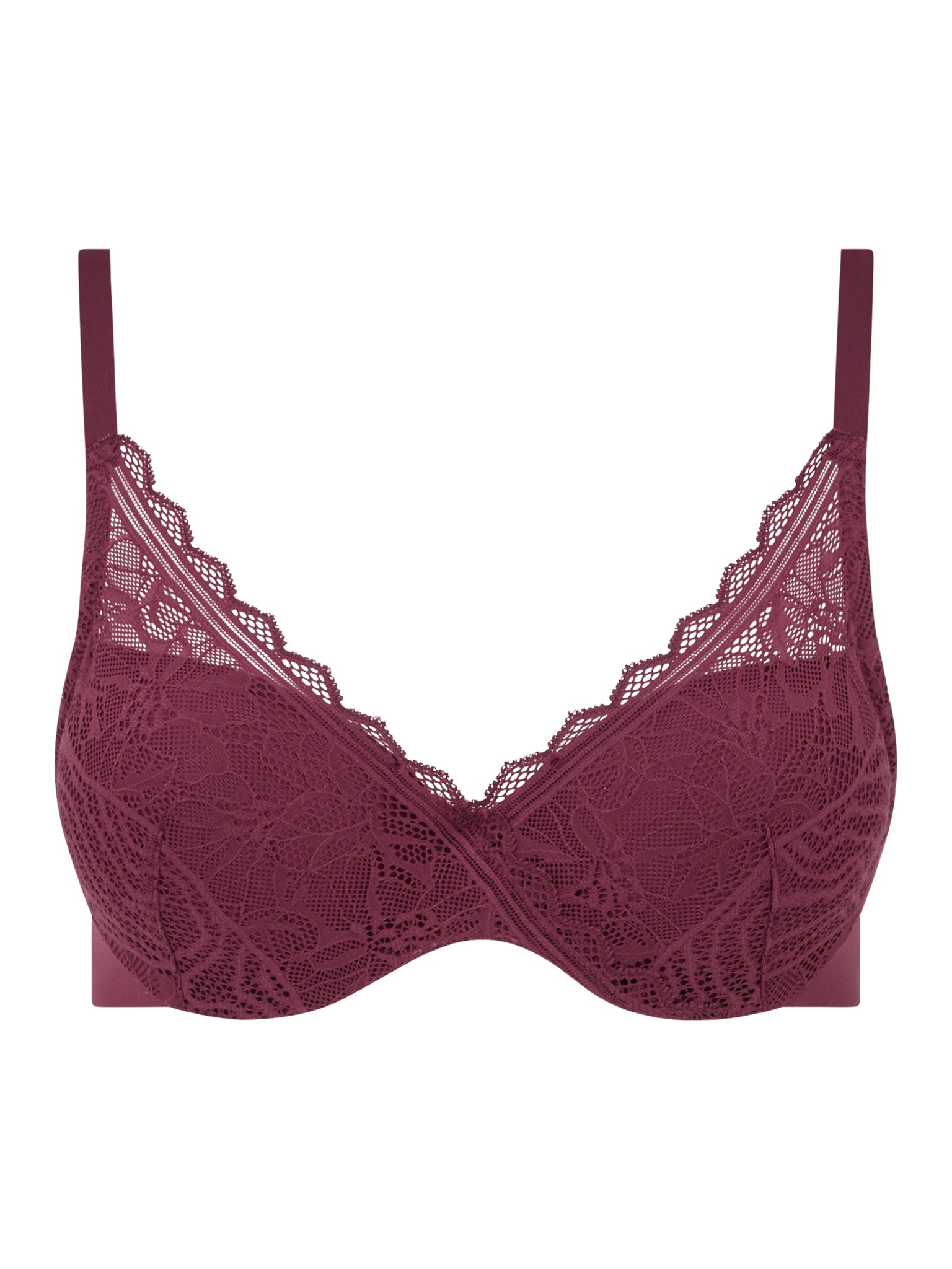 151784 | Chantelle EasyFeel - Floral Touch Sienna Bordeaux