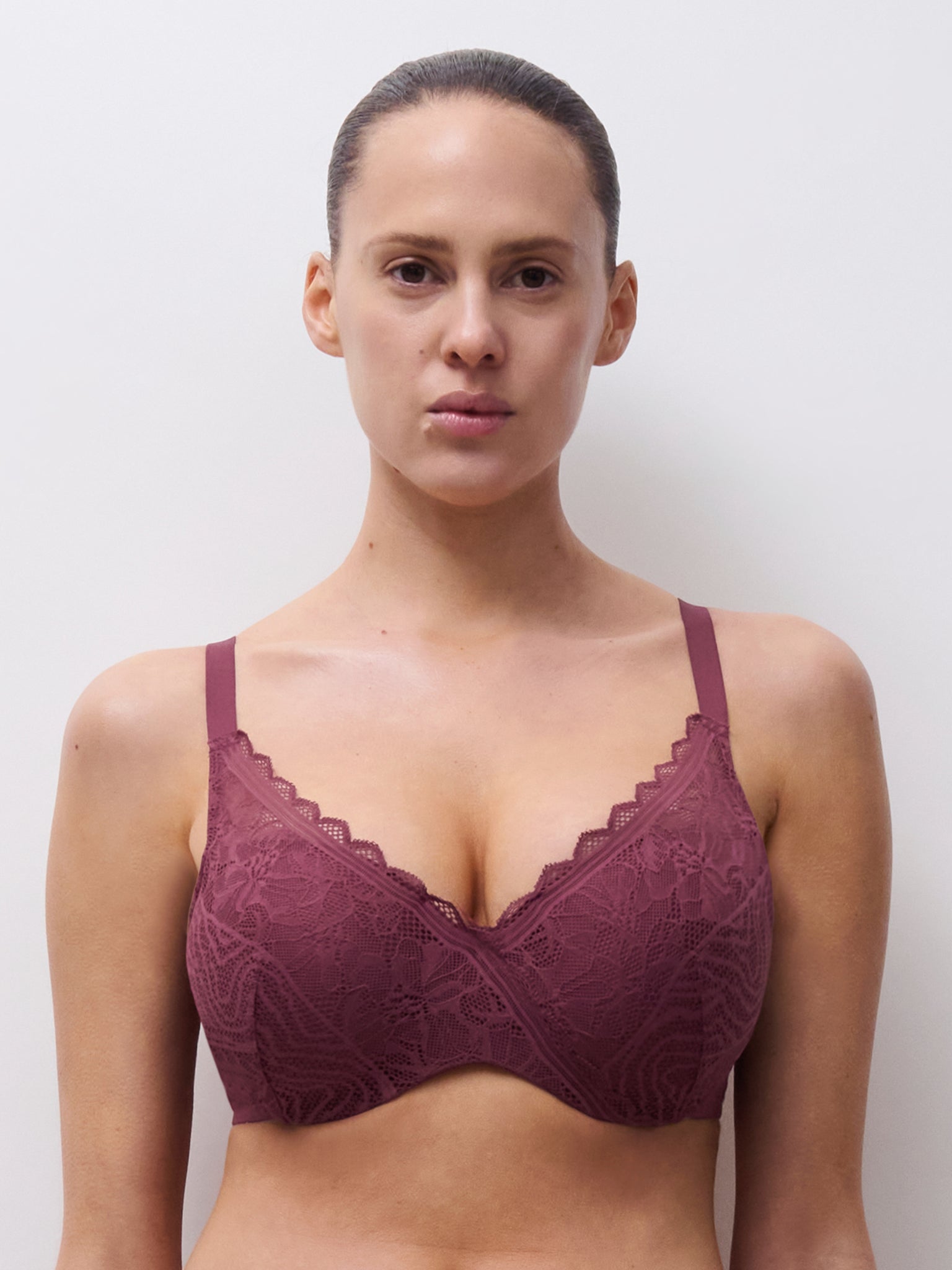 151784 | Chantelle EasyFeel - Floral Touch Sienna Bordeaux