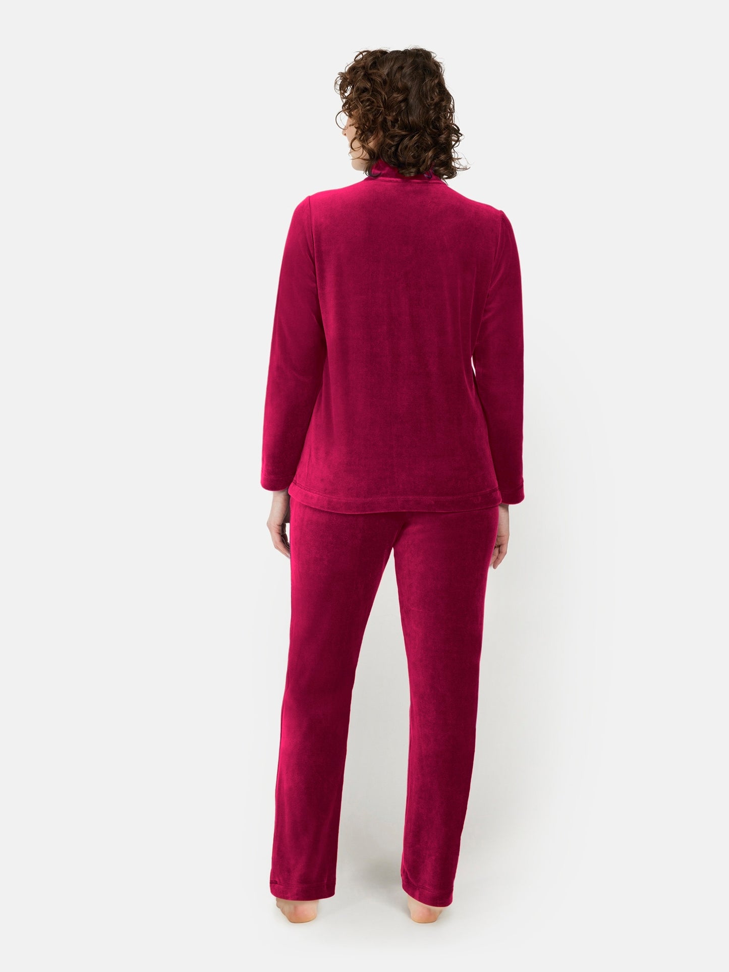 149891 | Brandtex - Velour Sæt Pink