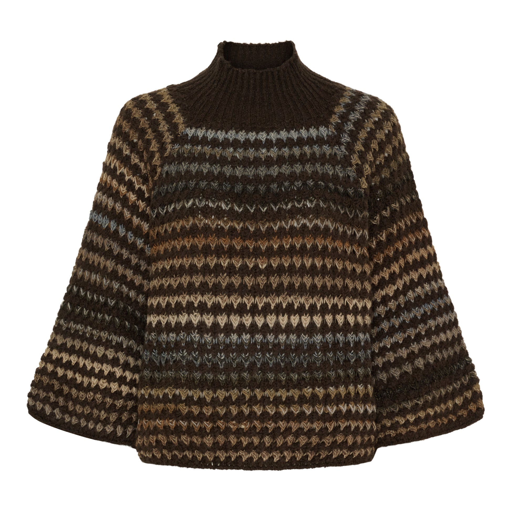 153214 | Marta du Château - Fatima Knit Brun mønstret