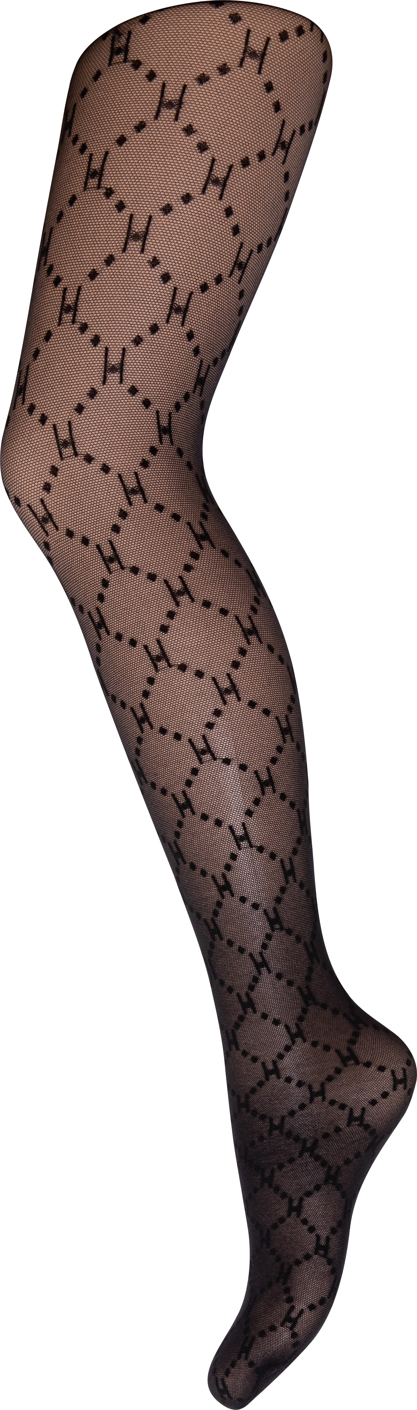 149067 | HYPE THE DETAIL - Tights Logo 25 d Sort