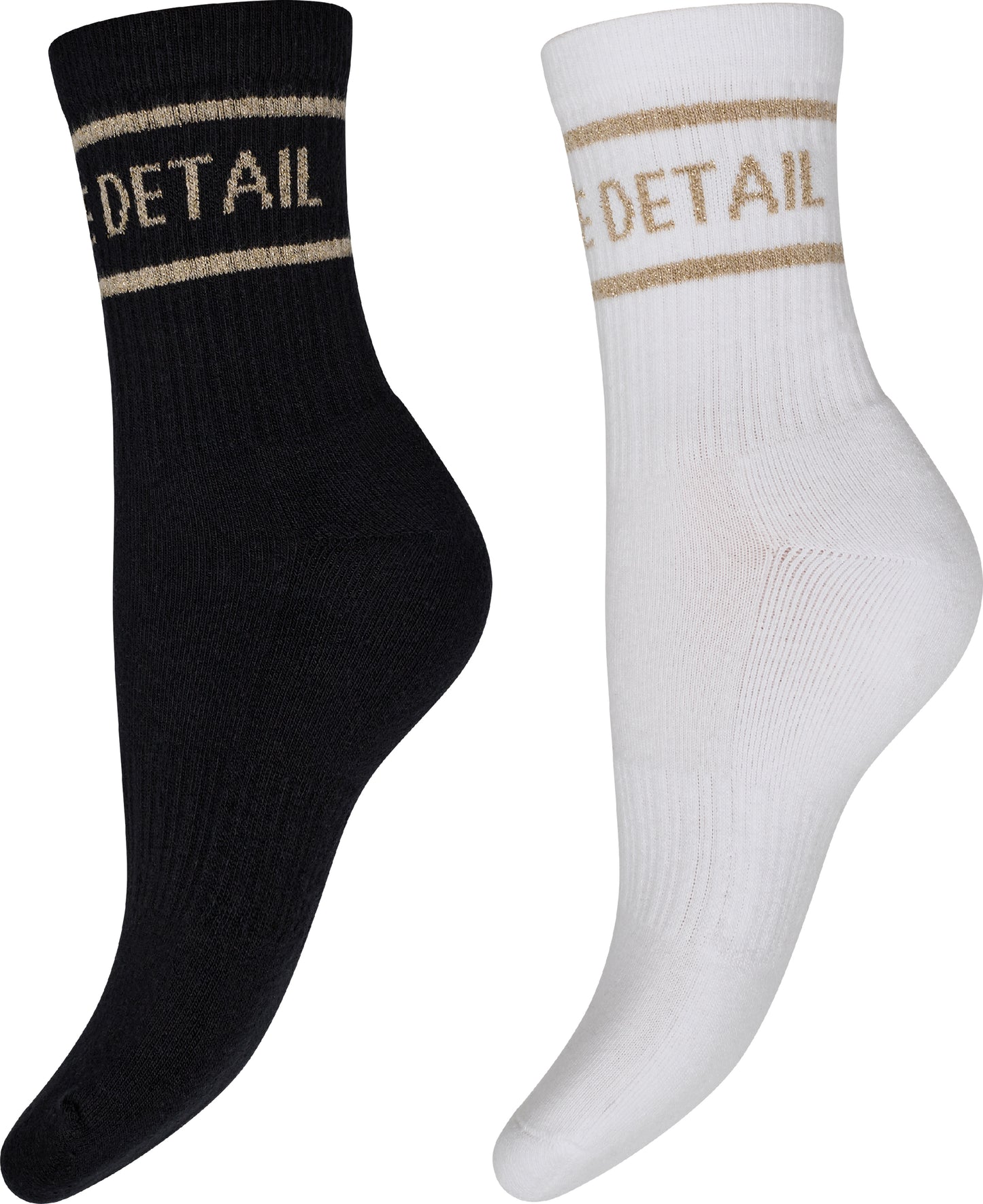 149057 | HYPE THE DETAIL - Tennis Socks 2-pk White/Black