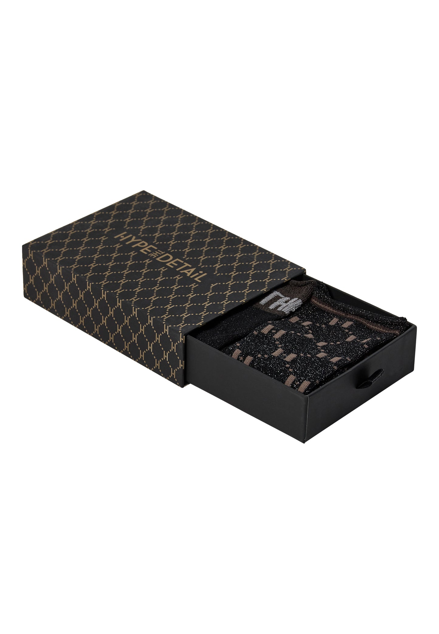 153143 | HYPE THE DETAIL - Socks 3 Pack Grå mønstret