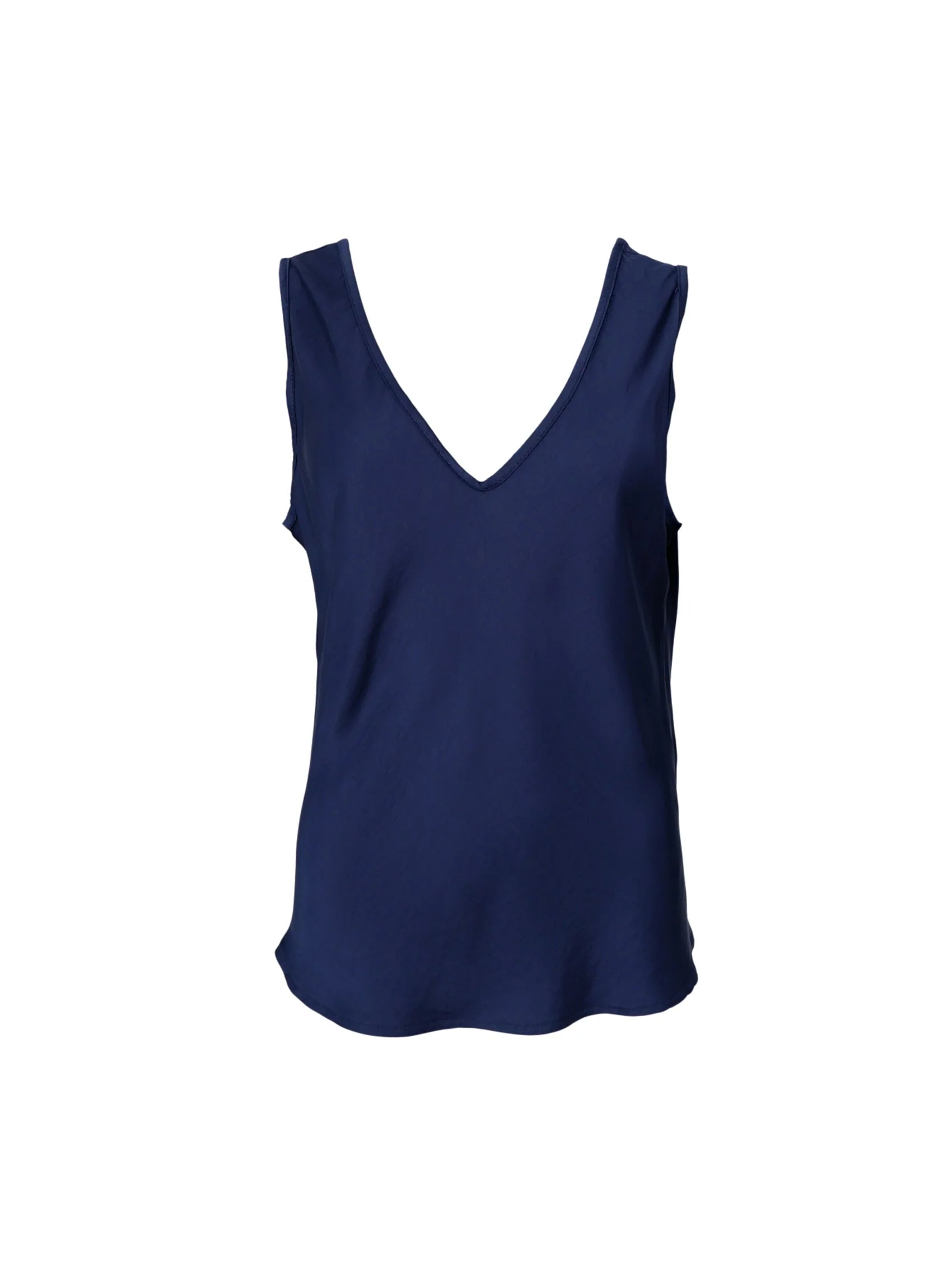 155586 | Black Colour - Mabel v-neck Mørkeblå.