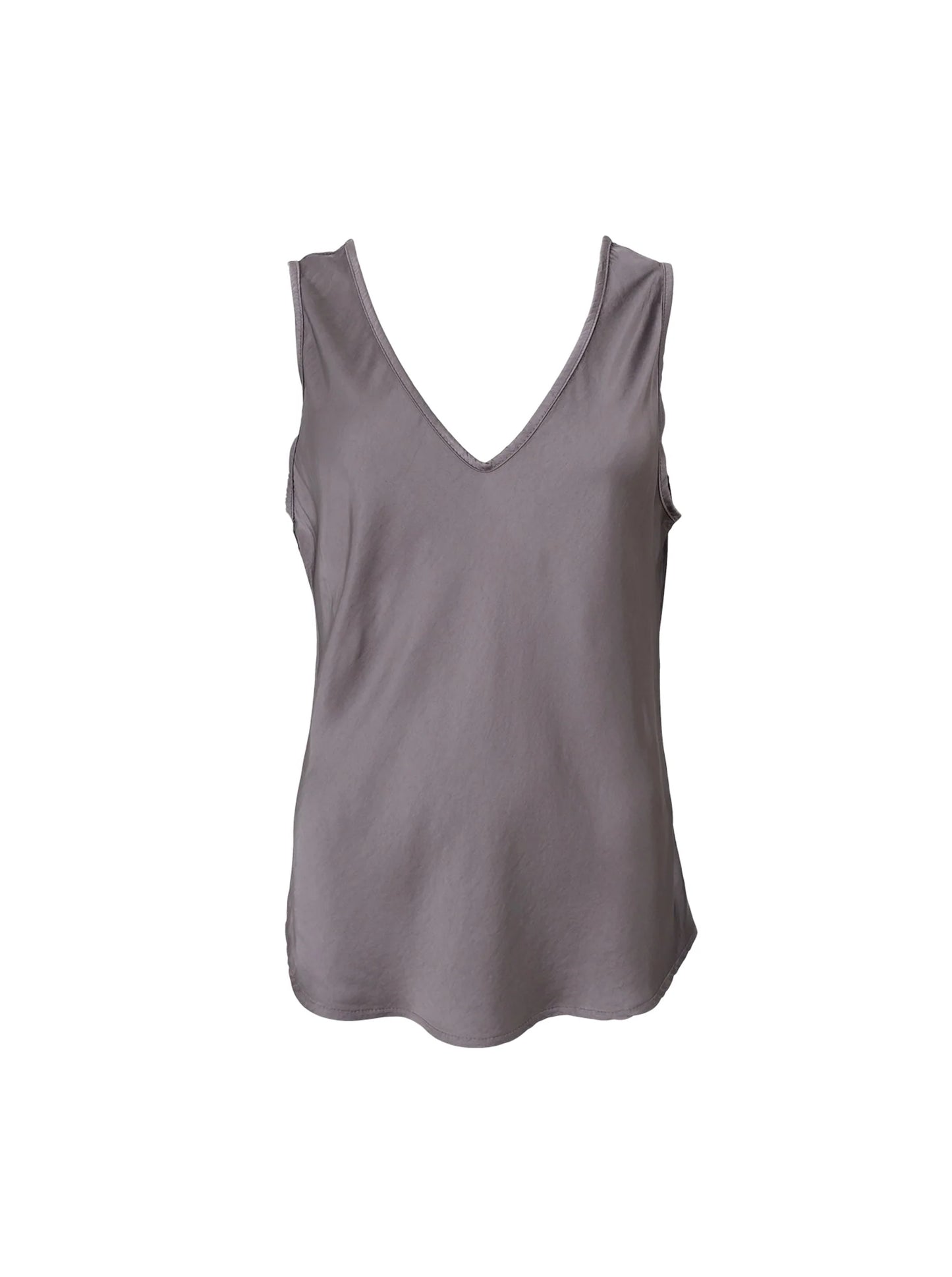 155589 | Black Colour - Mabel v-neck Mørkebrun..