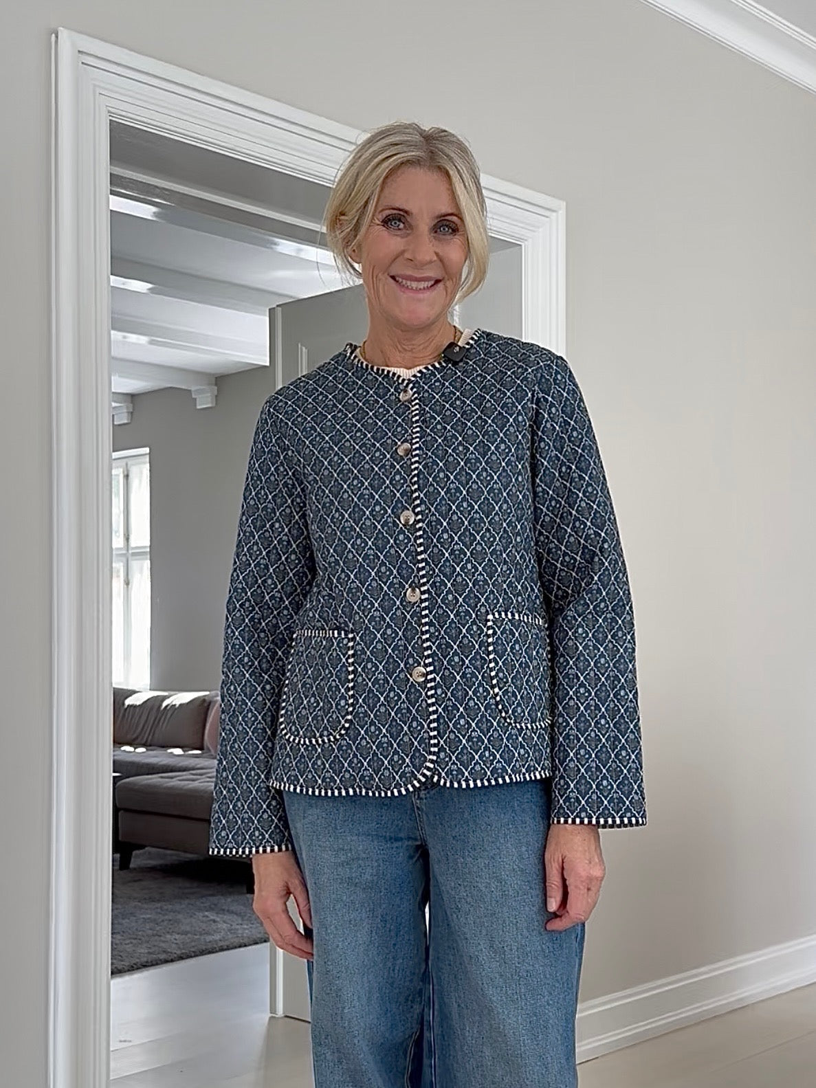 152187 | Marta du Château - Arvil Blå mønstret