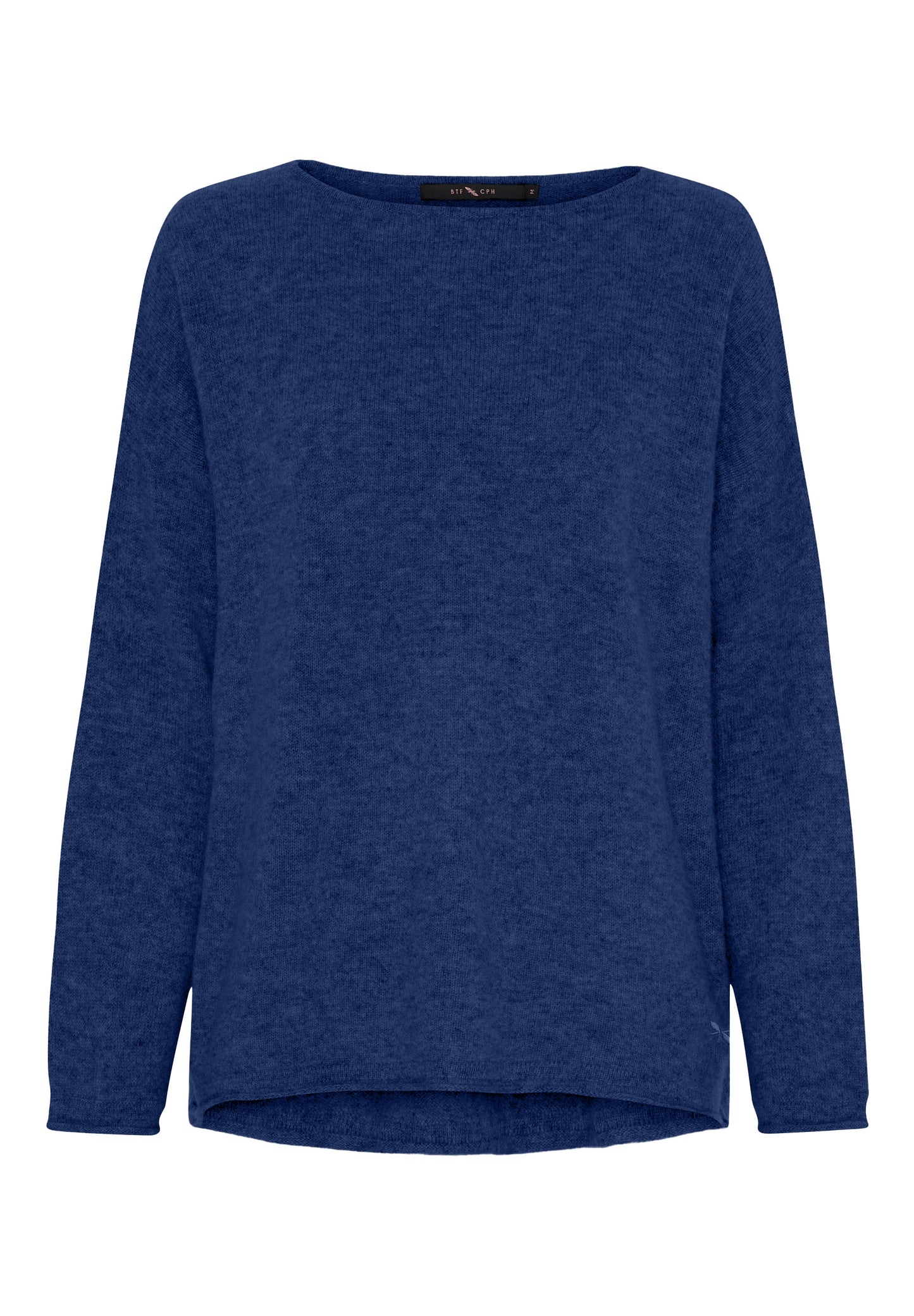 152255 | BTF CPH - Oversized pure cashmere Blå