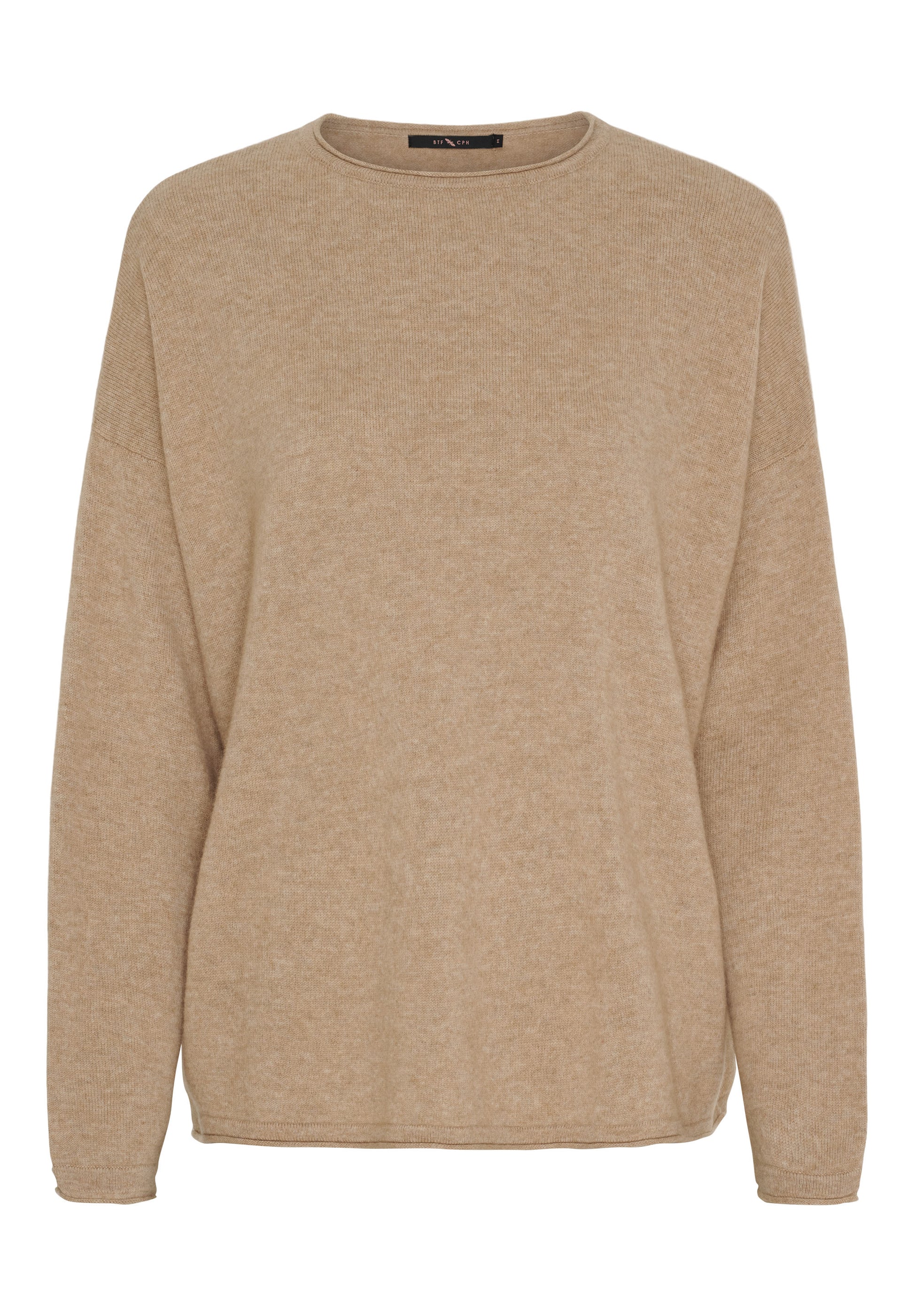 155825 | BTF CPH - Lyra cashmere pullover Camel