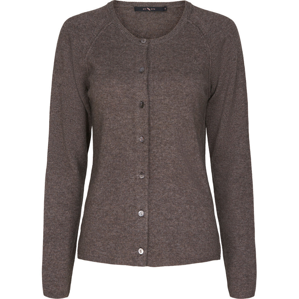 149388 | BTF CPH - Cashmere cardigan Brun