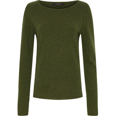 149363 | BTF CPH - Cashmere pullover Mørkegrøn