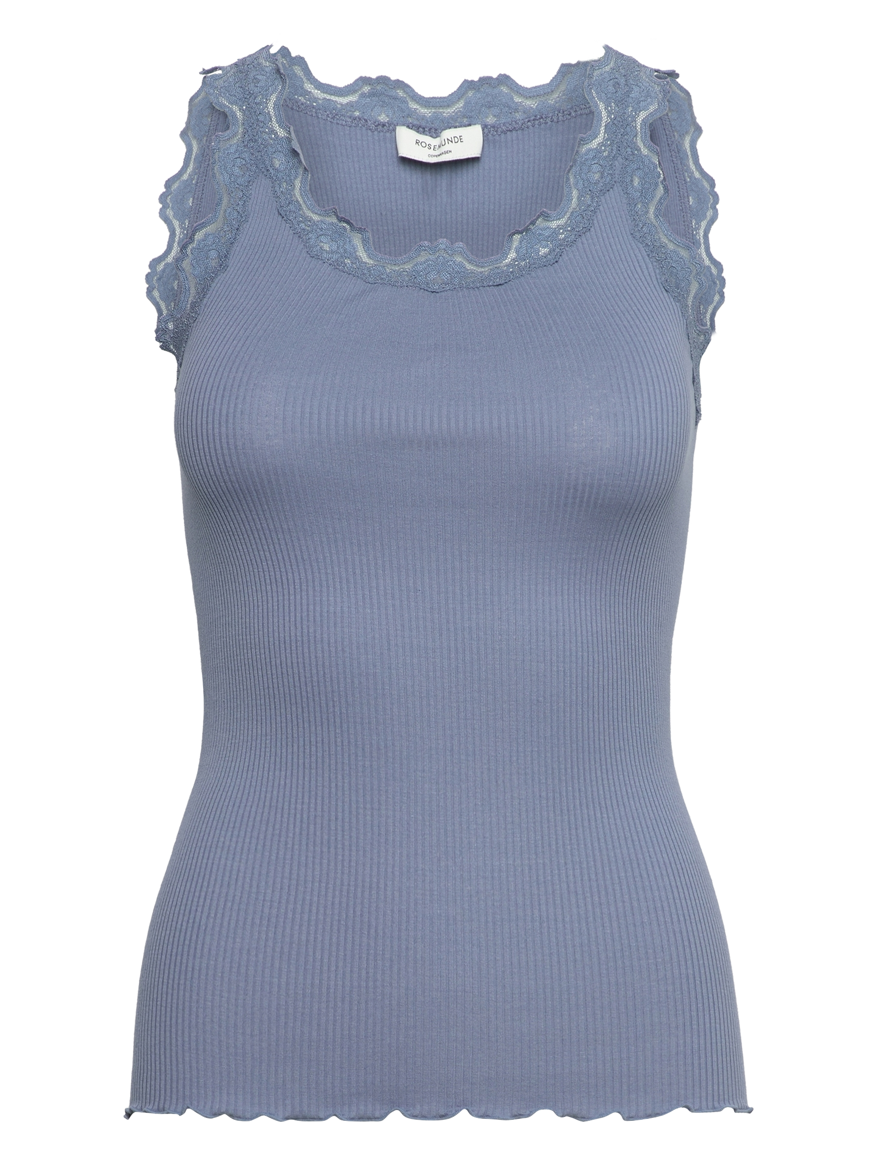 151969 | Rosemunde - Silk Top Lyseblå