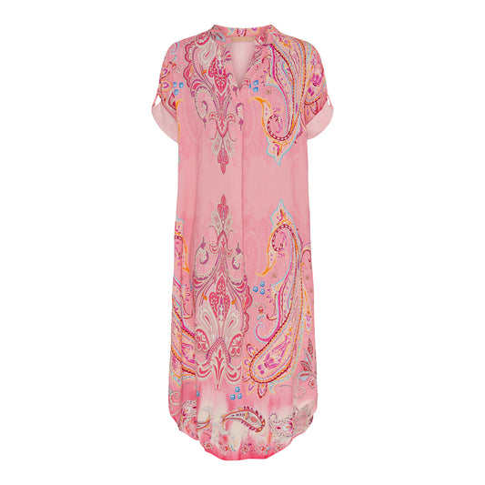 Kjole i Pink mønstret fra Marta du Château