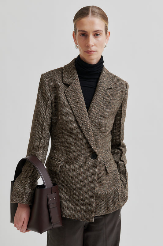  i Brun mønstret fra SECOND FEMALE