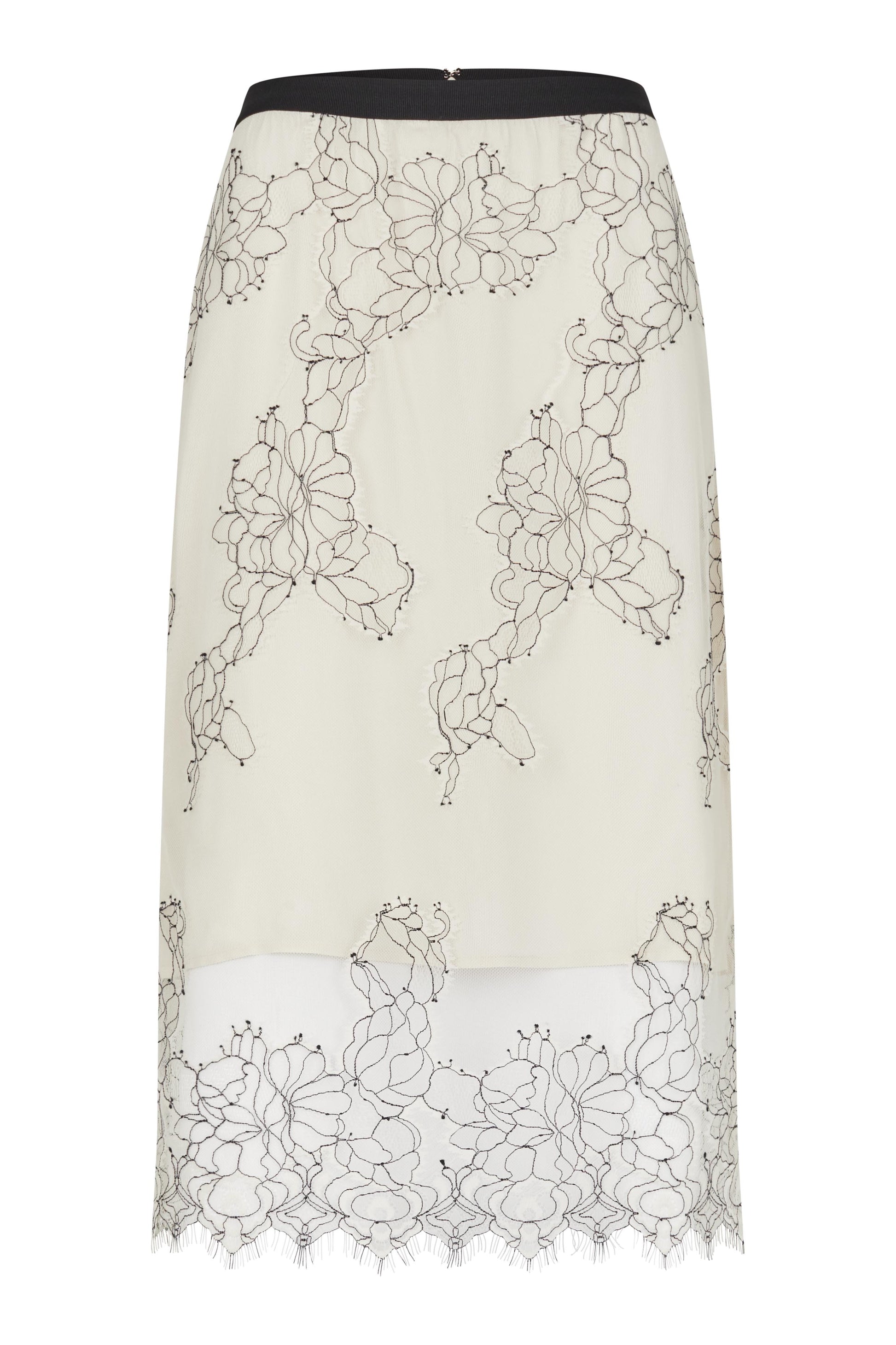 153253 | SECOND FEMALE - Wila Off white mønstret