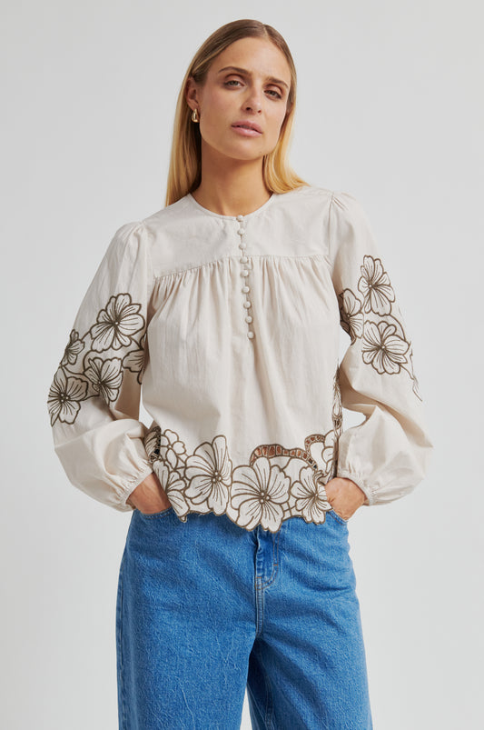  i Beige fra SECOND FEMALE