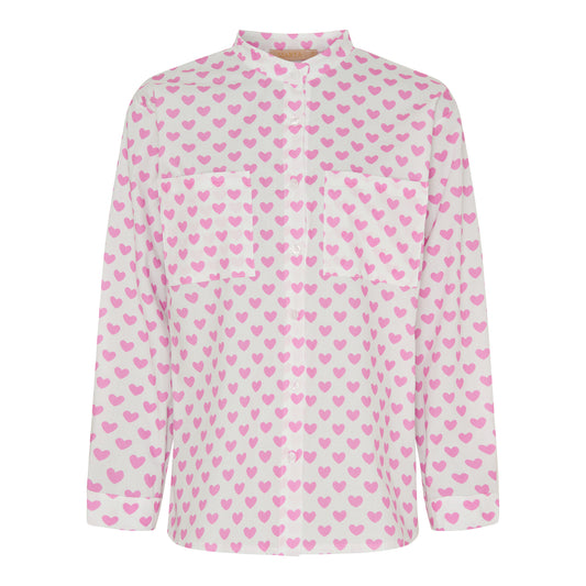 Skjorte i Pink mønstret fra Marta du Château