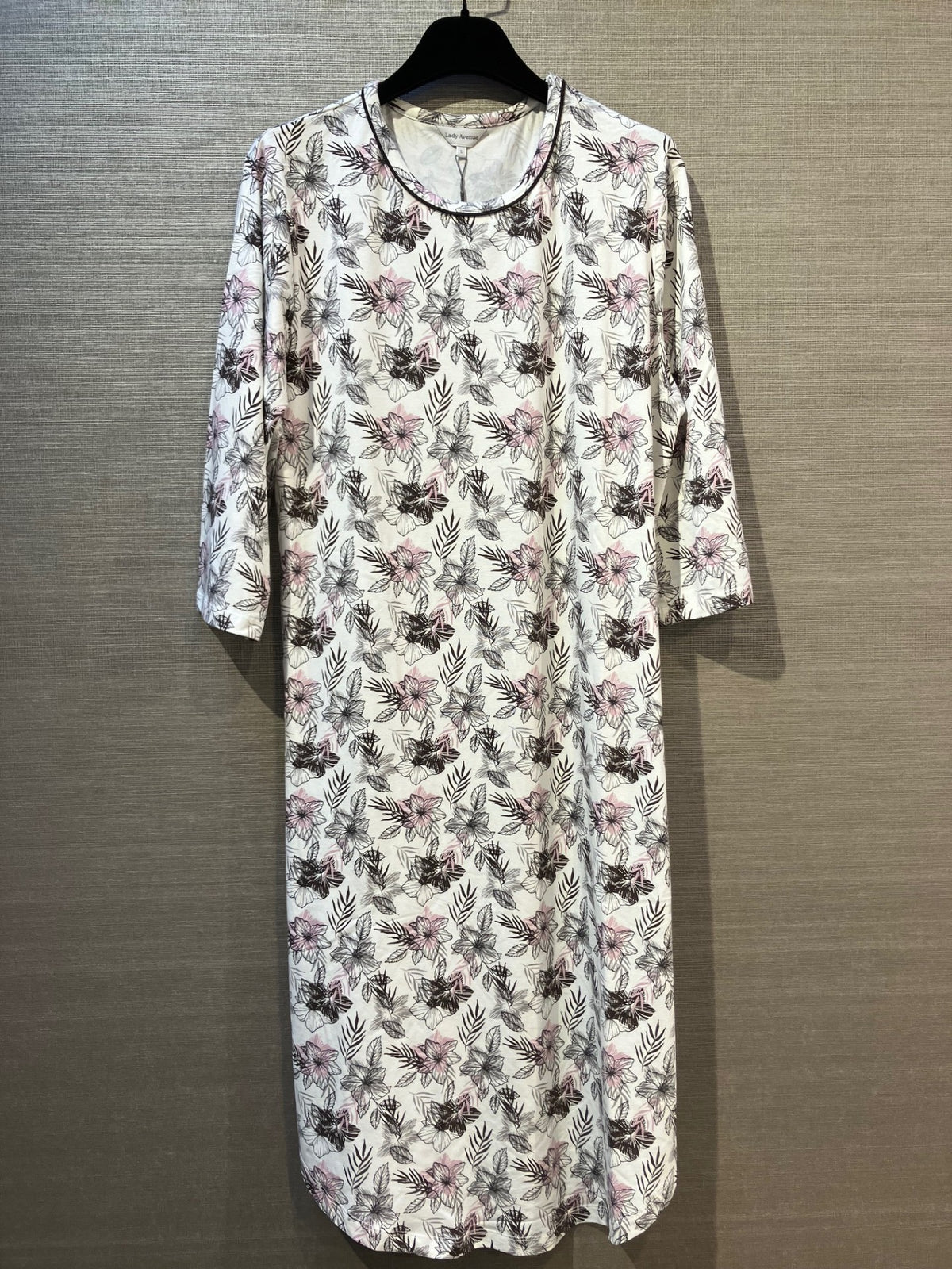 156155 | Lady Avenue - Bamboo Brun mønstret