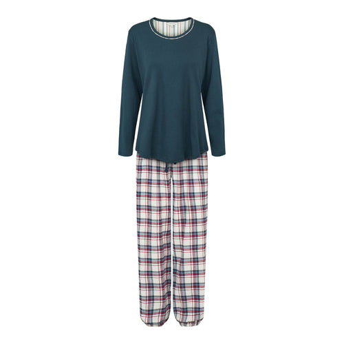 149908 | Lady Avenue - Cotton Flannel Pyjamas Blå