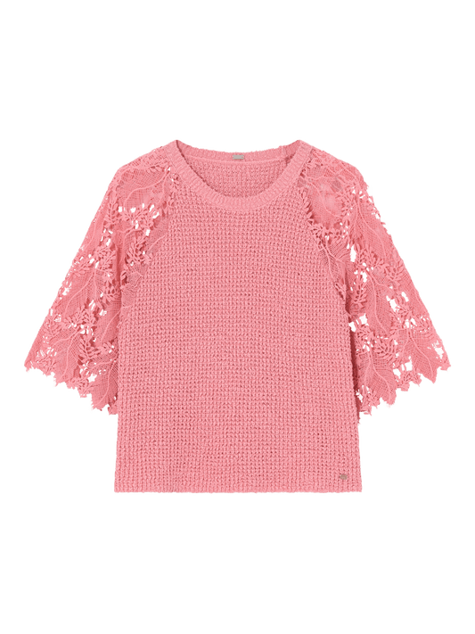 Knitted blouses i Pink fra Gustav