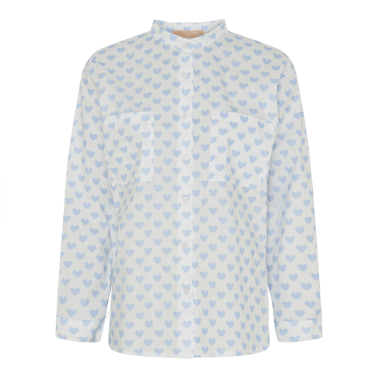 Skjorte i Blå mønstret fra Marta du Château