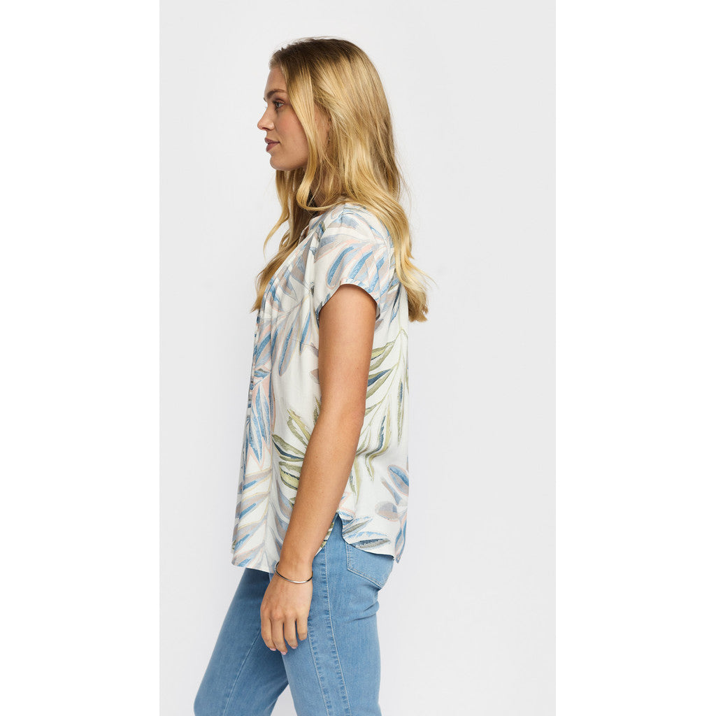 154888 | 2-Biz - Bloome Off white mønstret