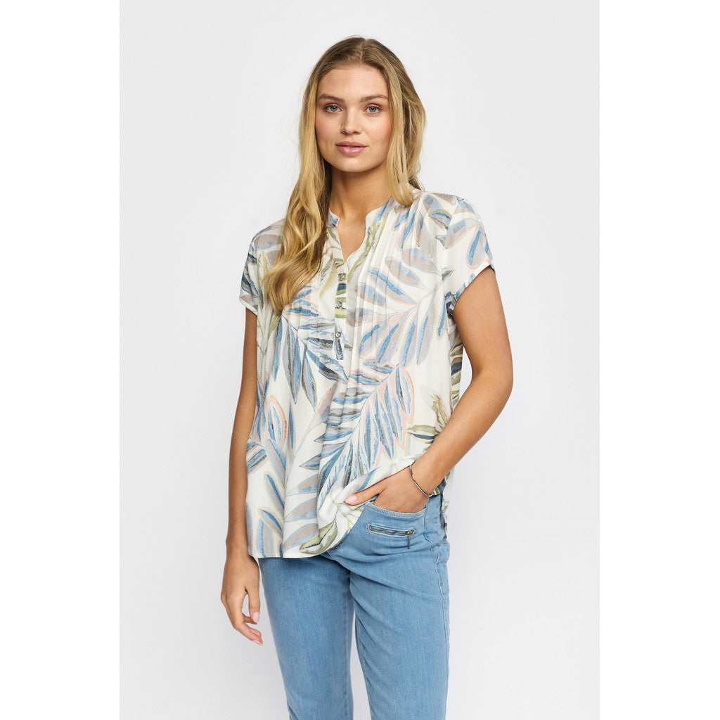 154888 | 2-Biz - Bloome Off white mønstret