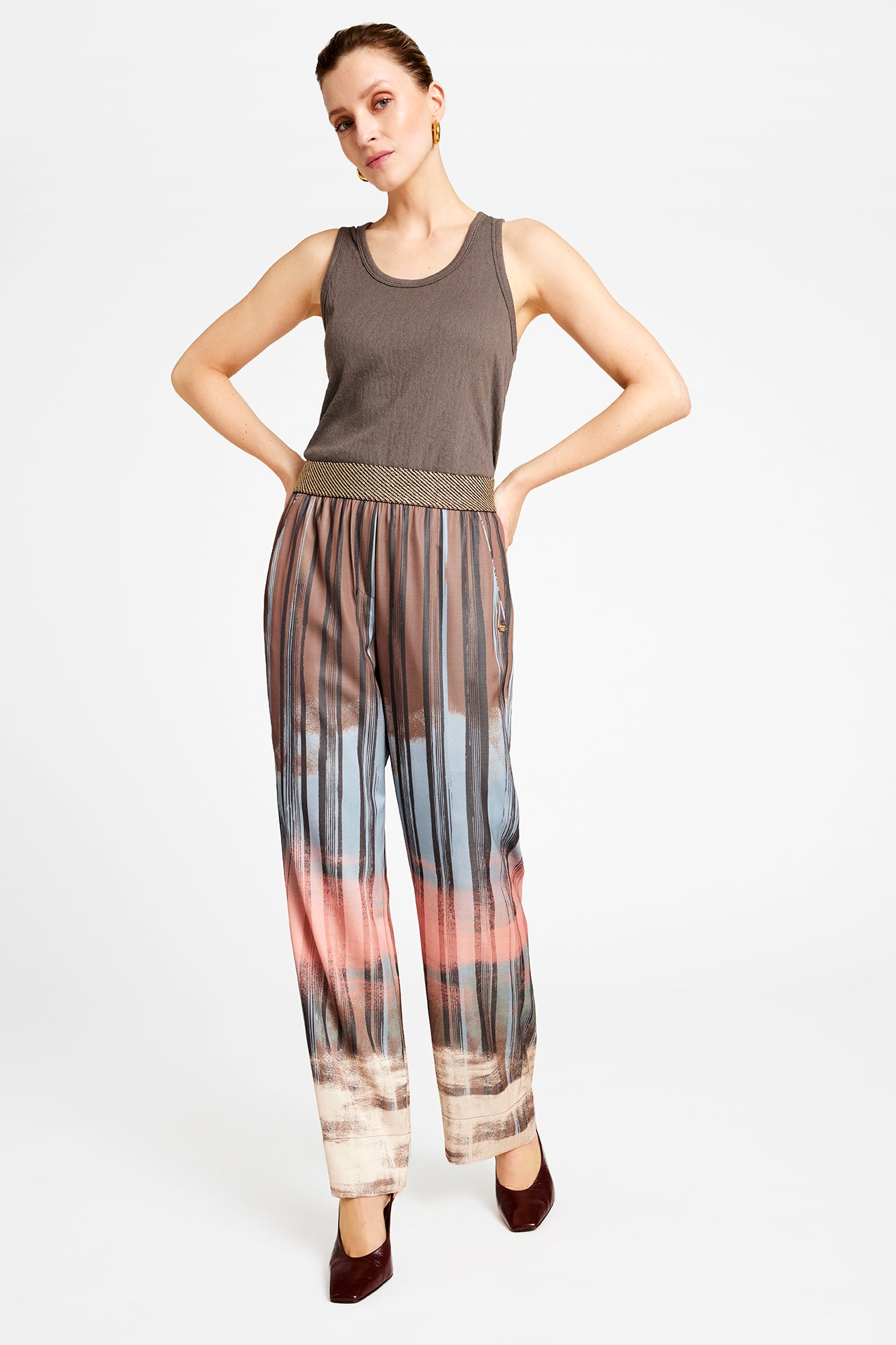 152548 | Gustav - Bay Brun mønstret