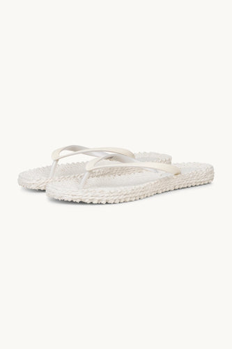 155216 | Ilse Jacobsen - Flip Flops Whit Glitter Off white