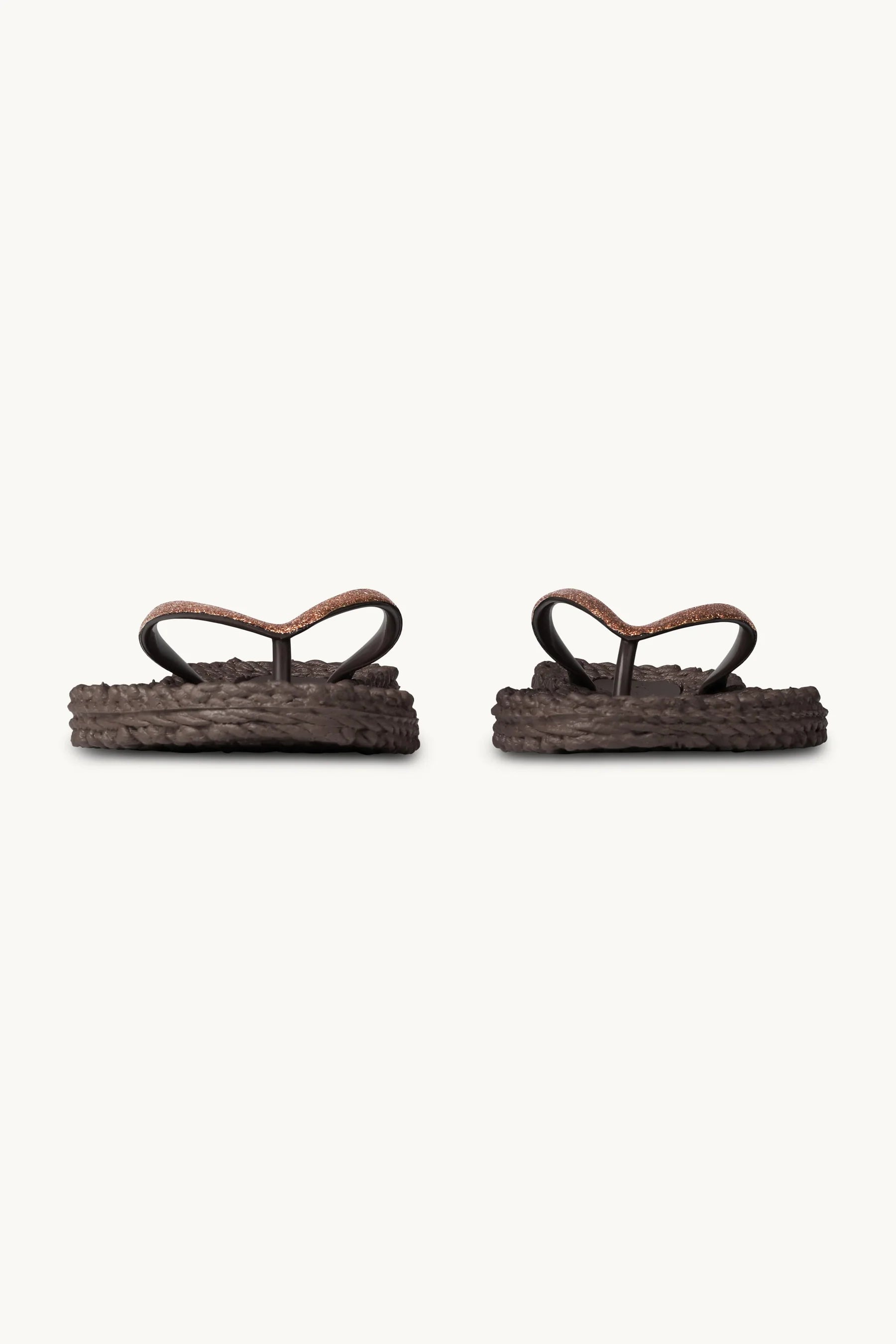155215 | Ilse Jacobsen - Flip Flops With Glitter Mørkebrun