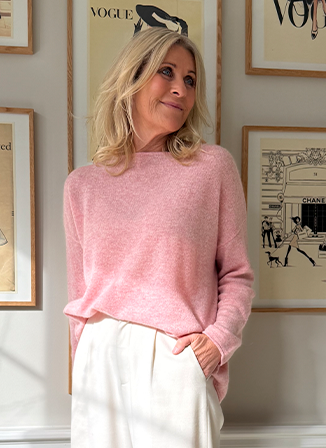 154175 | BTF CPH - Mira Pure Cashmere Lyserød