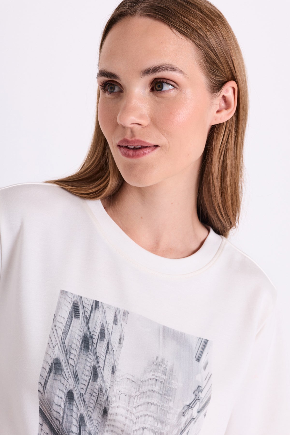 153956 | Freequent - Malak-Tee Off white